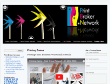 Tablet Screenshot of printingcairns.com.au